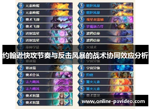 约翰逊快攻节奏与反击风暴的战术协同效应分析